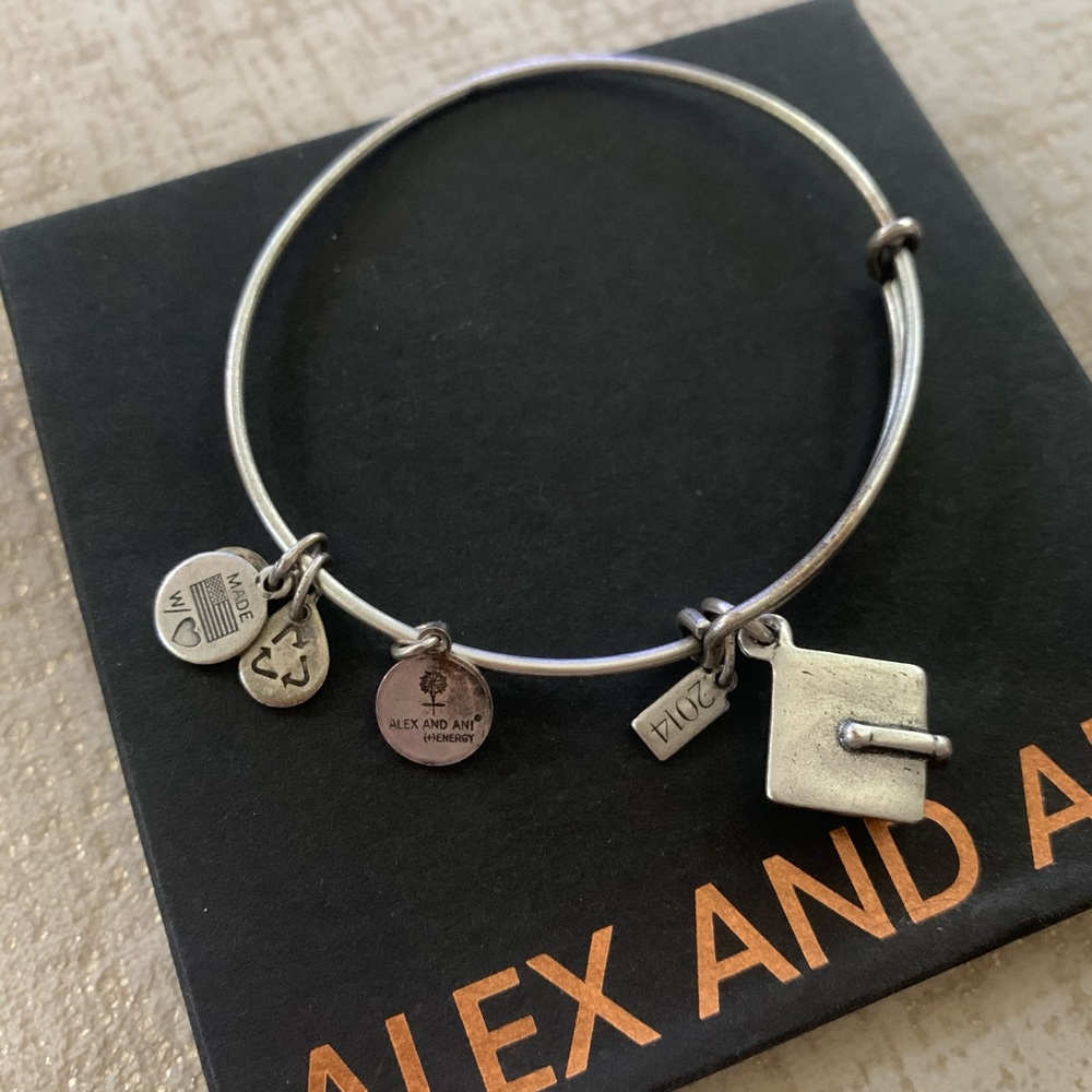 Alex and Ani Grad Cap bracelet